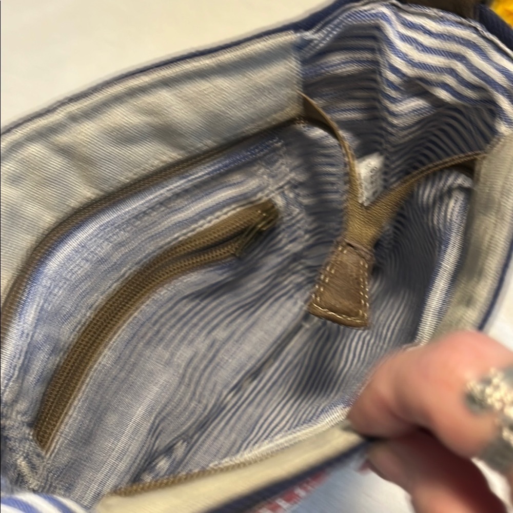 👜 Vintage Canvas Crossbody Bag “The Journey Is The Destination” Bicycle Graphic - Picture 4 of 9